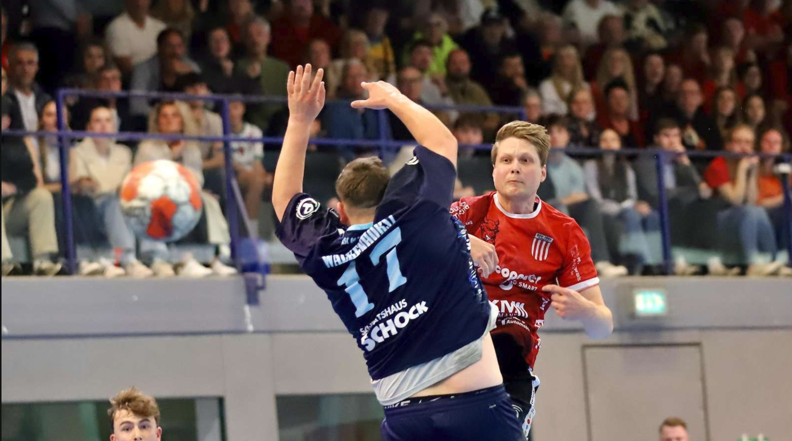 Fällt im Derby beim Nachbarn SuS Oberaden am Freitagabend aus: RSV-Rückraumakteur Jonas Gerke. © GUENTER THOMAS Bildschirmfoto 2026 10 15 um 19.29.34
